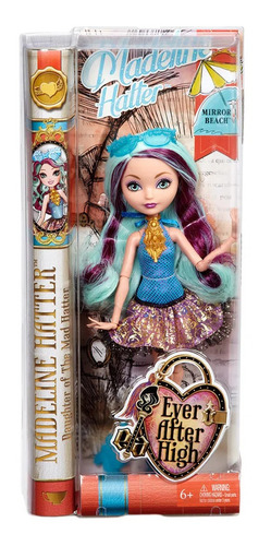 Boneca Ever After High Madeline Hatter Praia Encantada